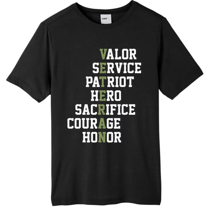 Veterans Day Veterans Thank You For Your Service ChromaSoft Performance T-Shirt