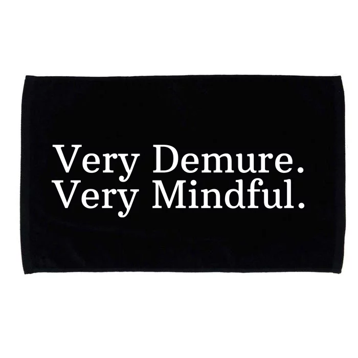 Very Demure Very Mindful Funny Trend Microfiber Hand Towel