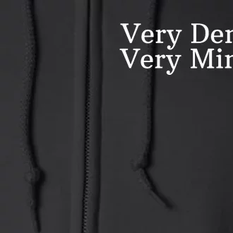 Very Demure Very Mindful Funny Trend Full Zip Hoodie