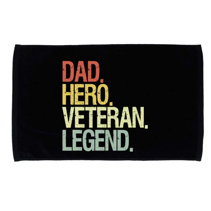 Veteran Dad Microfiber Hand Towel