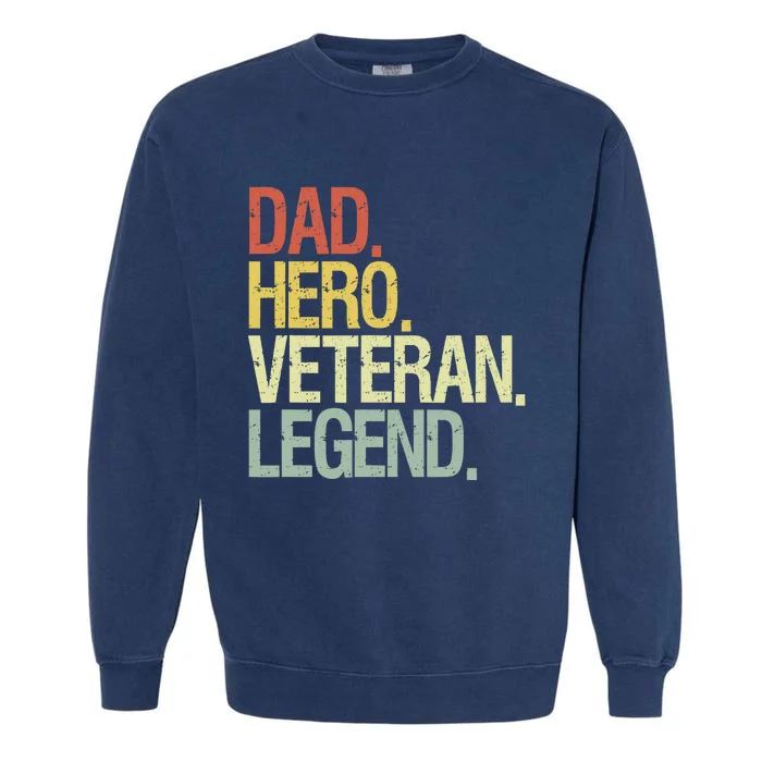 Veteran Dad Garment-Dyed Sweatshirt