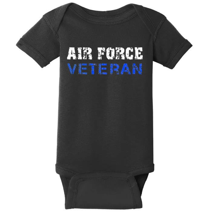 Veterans Distressed Baby Bodysuit