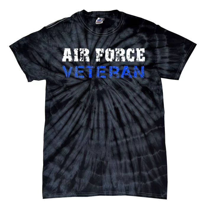 Veterans Distressed Tie-Dye T-Shirt