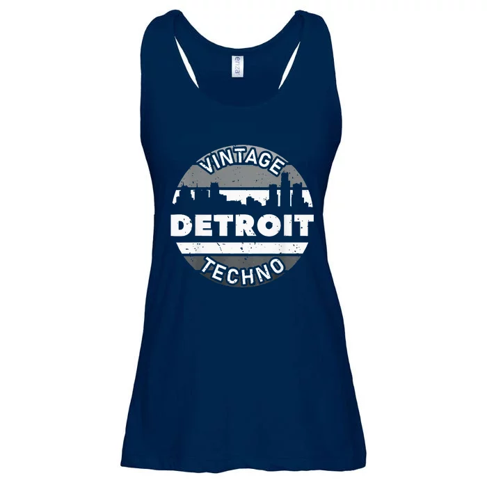 Vintage Detroit Ladies Essential Flowy Tank