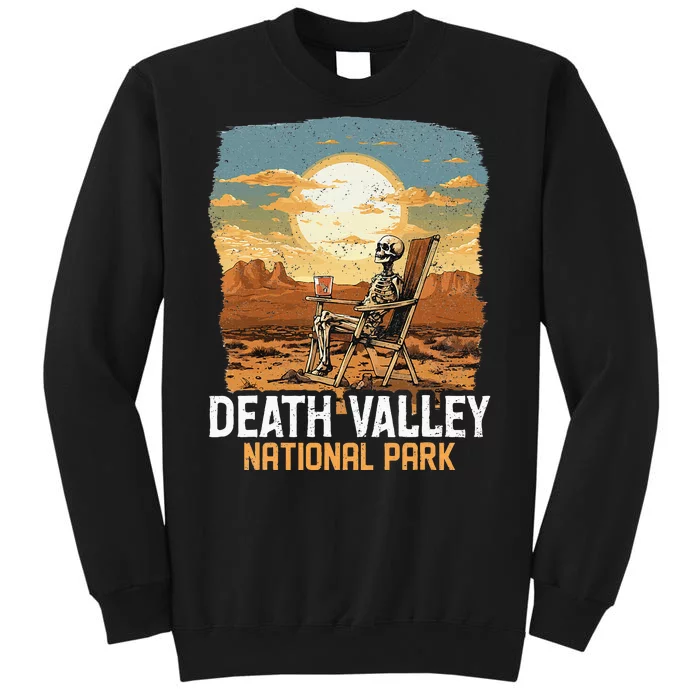 Vintage Death Valley National Park California Desert Hiking Tall Sweatshirt