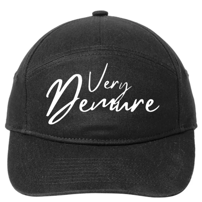 Very Demure 7-Panel Snapback Hat