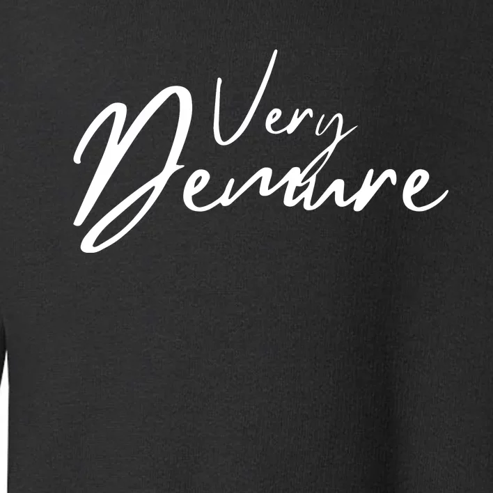 Very Demure Toddler Sweatshirt