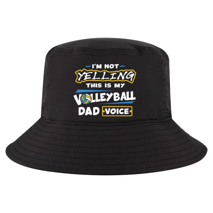 Volleyball Dad Voice Volleyball Training Player Cool Comfort Performance Bucket Hat