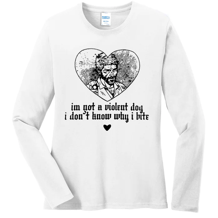 Violent Dog Ladies Long Sleeve Shirt