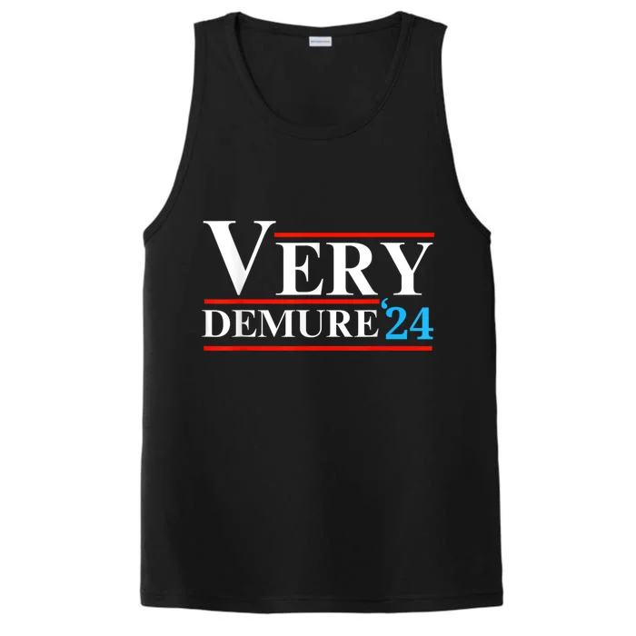 Very Demure Very Mindful Very Cutesy Trending 2024 Performance Tank