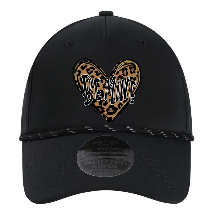 Valentine's Day Vintage Be Mine Leopard Heart Gift Performance The Dyno Cap