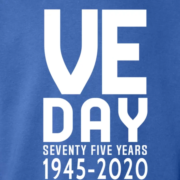 Ve Day Victory In Europe 75 Year Anniversary Gift Toddler Hoodie