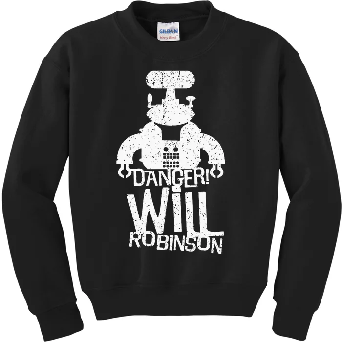 Vintage Danger Will Robinson Kids Sweatshirt