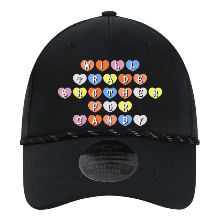 Valentines Day Will Trade Brother For Candy Funny Gift Performance The Dyno Cap