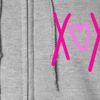 Valentines Day XOXO Funny XOXO Valentine's Day Gifts Full Zip Hoodie