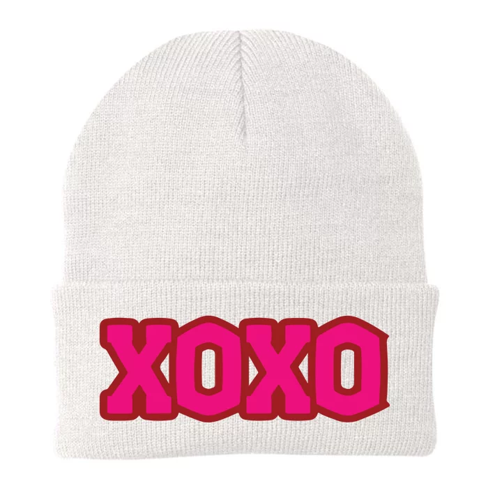 Valentines Day Xoxo Valentines Knit Cap Winter Beanie