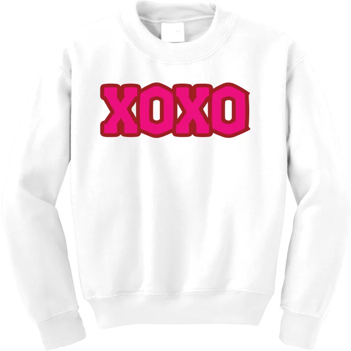 Valentines Day Xoxo Valentines Kids Sweatshirt