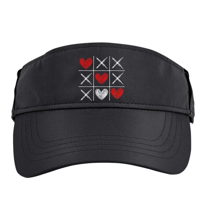 Valentines Day Xoxo Adult Drive Performance Visor