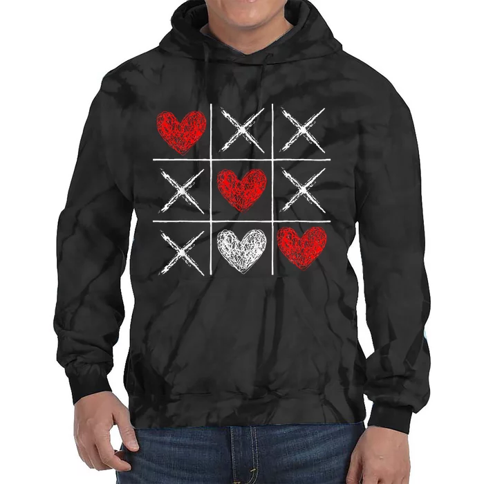 Valentines Day Xoxo Tie Dye Hoodie