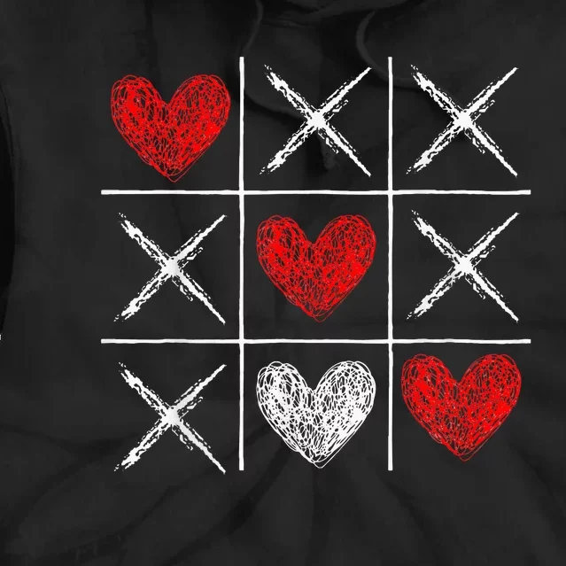 Valentines Day Xoxo Tie Dye Hoodie