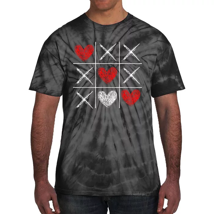 Valentines Day Xoxo Tie-Dye T-Shirt