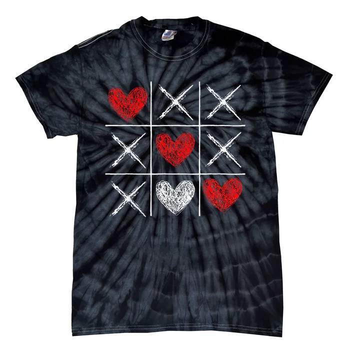 Valentines Day Xoxo Tie-Dye T-Shirt