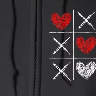 Valentines Day Xoxo Full Zip Hoodie