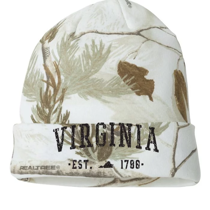 Virginia Est 1788 State Of Virginia Gift Kati - 12in Camo Beanie