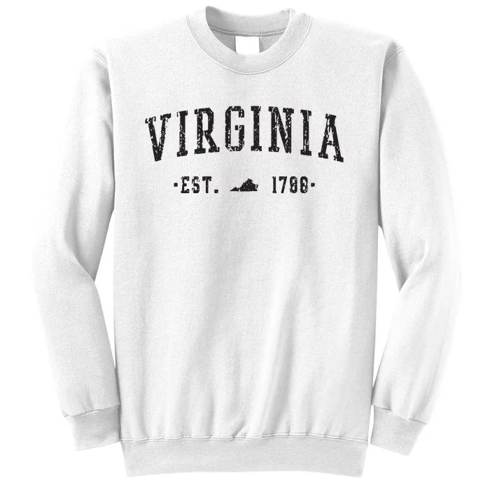 Virginia Est 1788 State Of Virginia Gift Sweatshirt