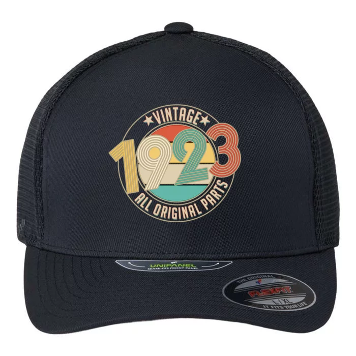 Vintage Emblem All Original Parts 1923 100th Birthday Flexfit Unipanel Trucker Cap