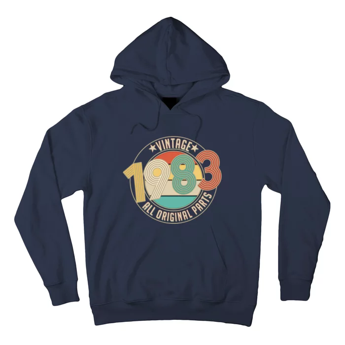 Vintage Emblem All Original Parts 1983 40th Birthday Hoodie