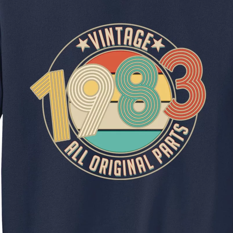 Vintage Emblem All Original Parts 1983 40th Birthday Sweatshirt