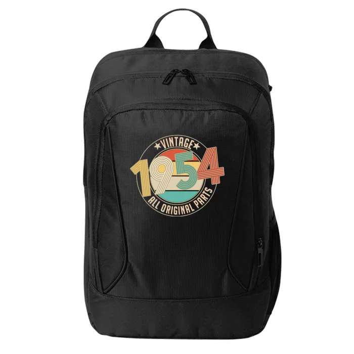 Vintage Emblem All Original Parts 1954 70th Birthday City Backpack