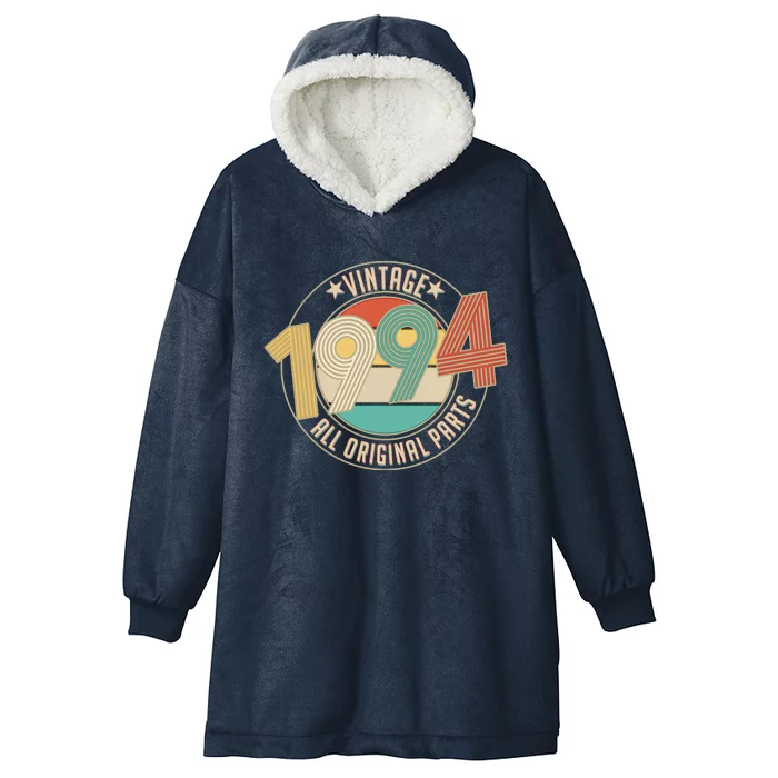 Vintage Emblem All Original Parts 1994 30th Birthday Hooded Wearable Blanket