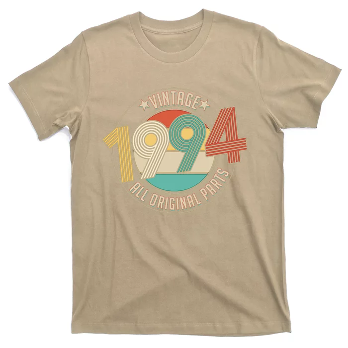 Vintage Emblem All Original Parts 1994 30th Birthday T-Shirt