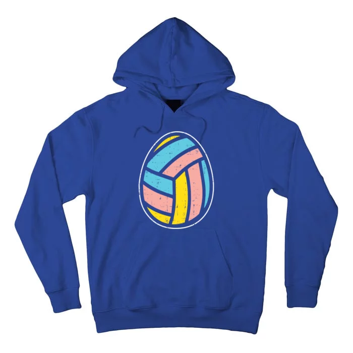 Volleyball Egg Cute Easter Ball Sports Player Team Coach Gift Tall Hoodie