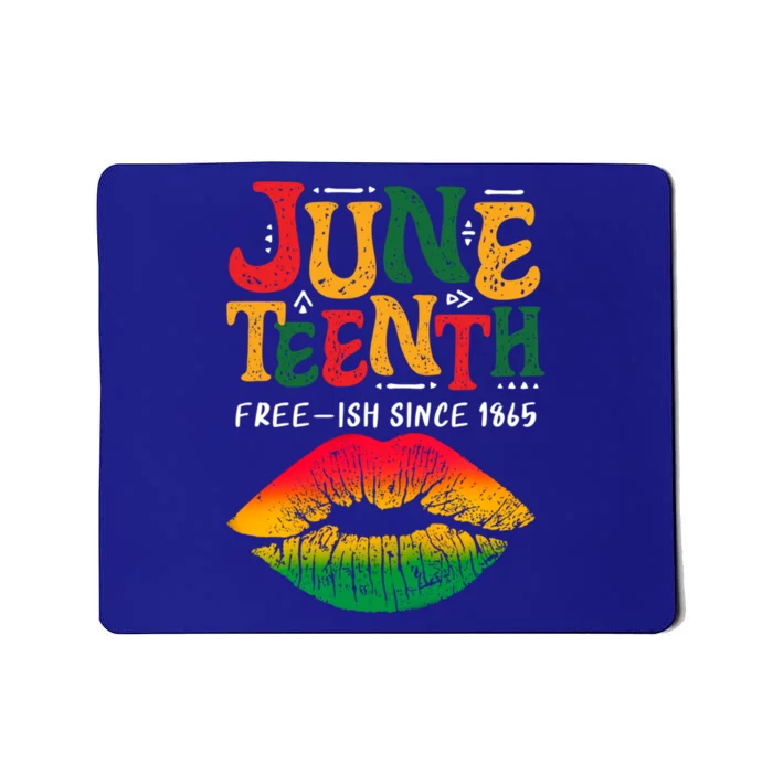 Vintage Ecipation Day Freeish Since 1865 Junenth Gift Mousepad