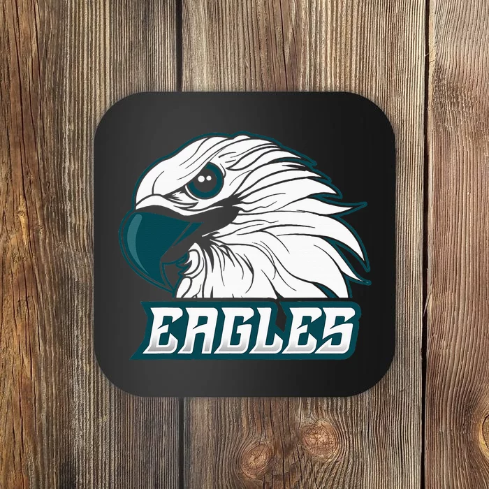 Vintage Eagles Flying Bird Inspirational Coaster