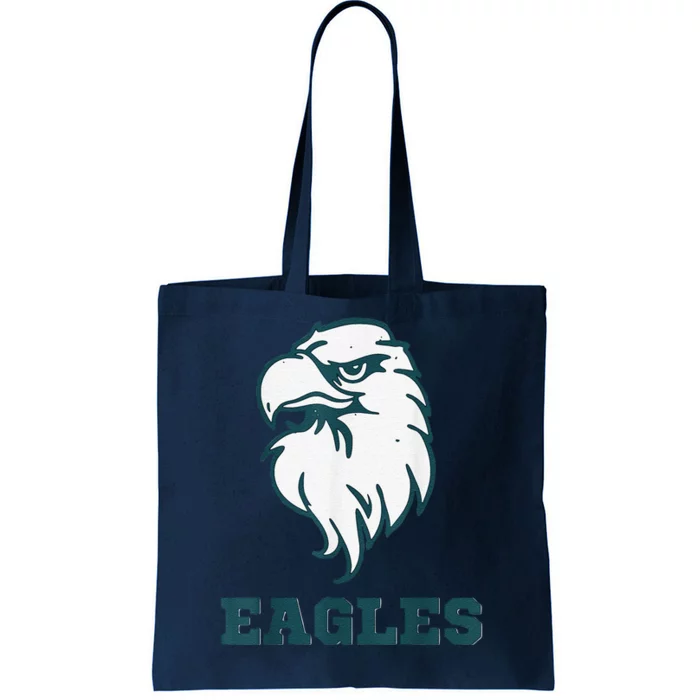 Vintage Eagle Flying Bird Inspirational Eagle Fan Tote Bag