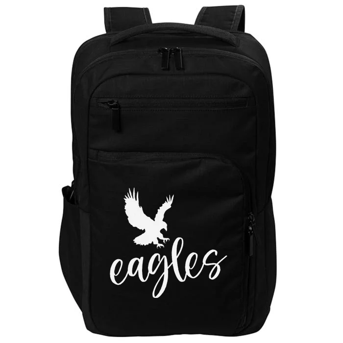 Vintage E.A.G.L.E.S Flying Bird Inspirational Impact Tech Backpack