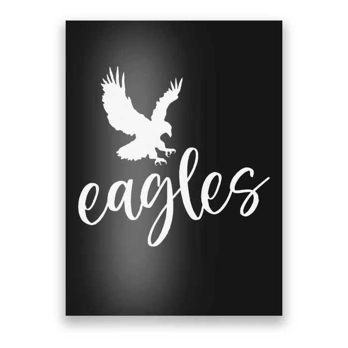 Vintage E.A.G.L.E.S Flying Bird Inspirational Poster