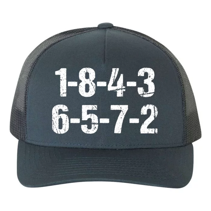 V8 Engine Firing Order 18726543 Eight Cylinder Car Tuning Gift Yupoong Adult 5-Panel Trucker Hat