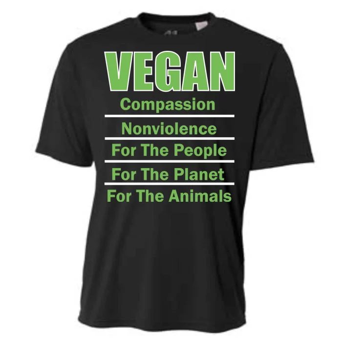 Vegan Message Cooling Performance Crew T-Shirt