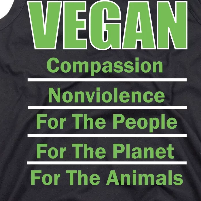 Vegan Message Tank Top