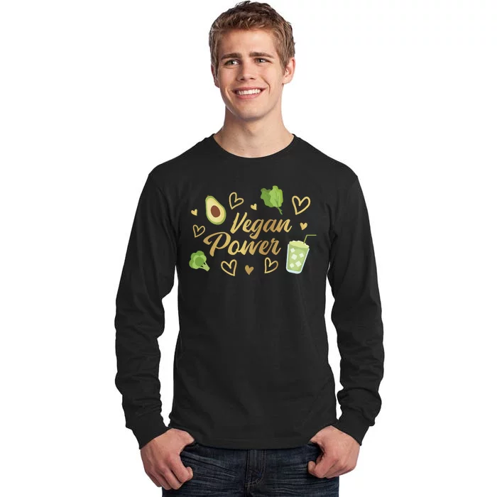 Vegan Power Tall Long Sleeve T-Shirt