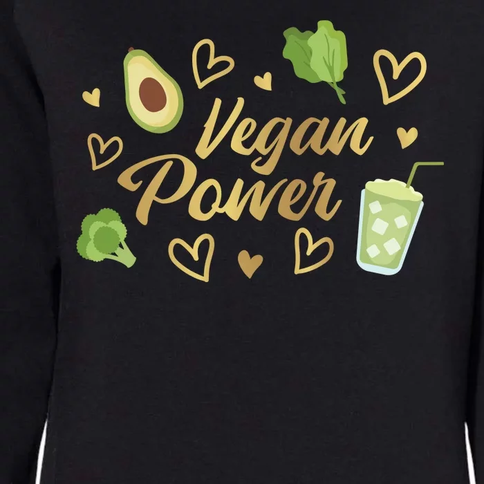 Vegan Power Womens California Wash Sweatshirt