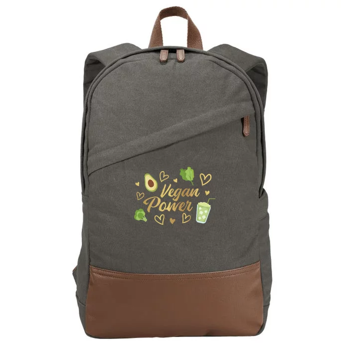 Vegan Power Cotton Canvas Backpack