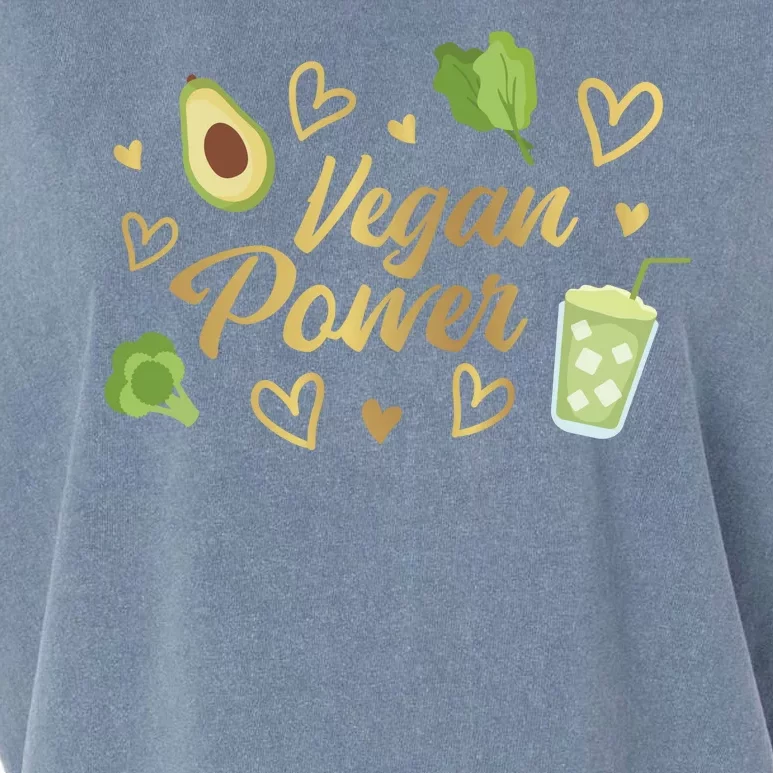 Vegan Power Garment-Dyed Women's Muscle Tee