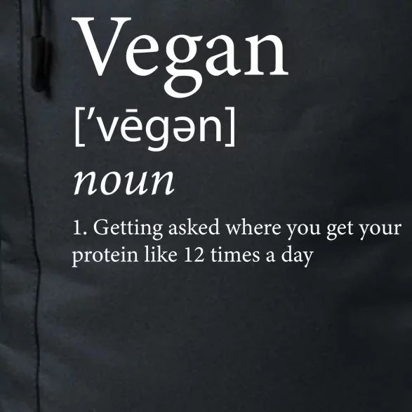 Vegan Protein Definition Daily Commute Backpack