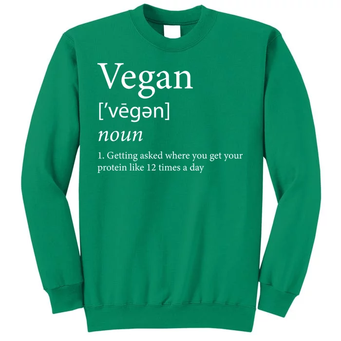 Vegan Protein Definition Sweatshirt